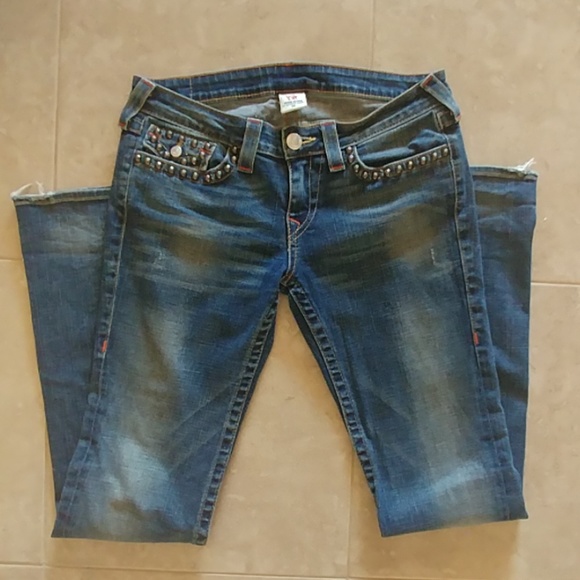 True Religion Blue Jeans - Picture 3 of 6